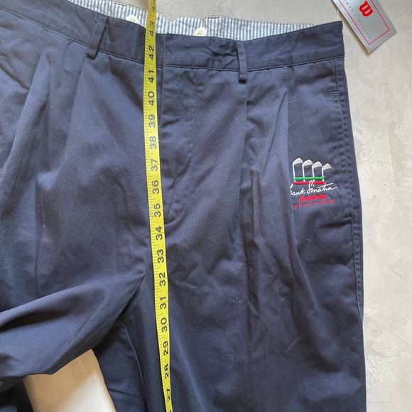 Rare Thomas E Wilson Frank Sinatra Invitational Preppy Golf Pants 32x32 - Picture 6 of 7